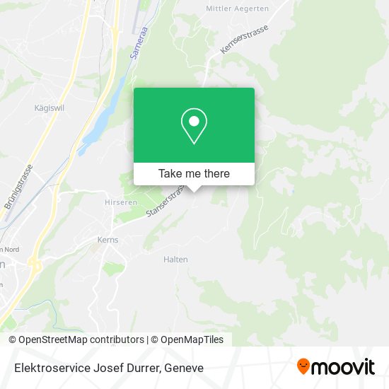 Elektroservice Josef Durrer map