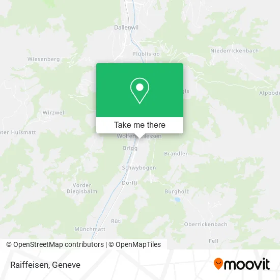 Raiffeisen map