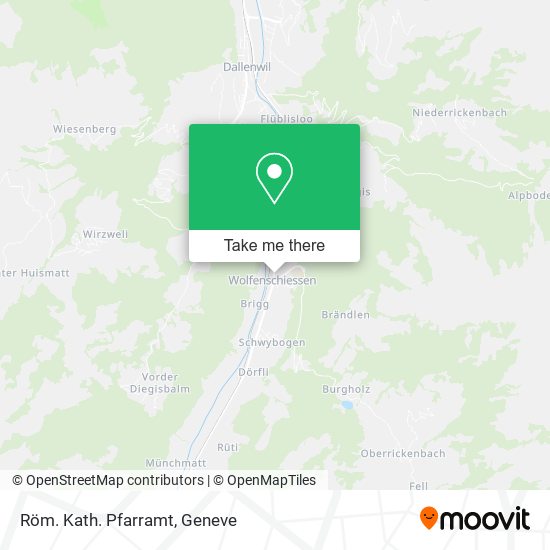 Röm. Kath. Pfarramt map