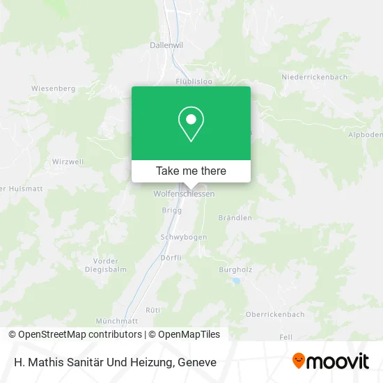 H. Mathis Sanitär Und Heizung map