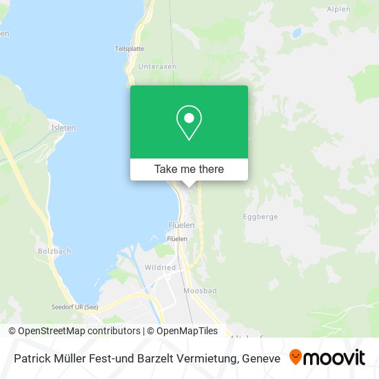 Patrick Müller Fest-und Barzelt Vermietung map
