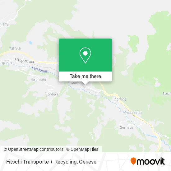 Fitschi Transporte + Recycling map