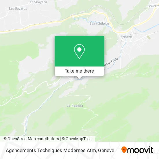 Agencements Techniques Modernes Atm map