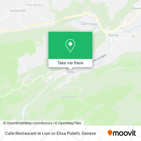Café-Restaurant-le Lion or-Elisa Poletti map