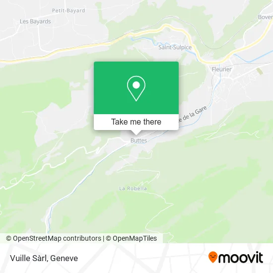 Vuille Sàrl map