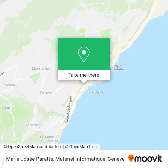 Marie-Josée Paratte, Matériel Informatique map