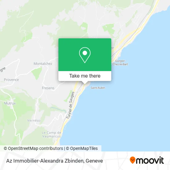 Az Immobilier-Alexandra Zbinden map
