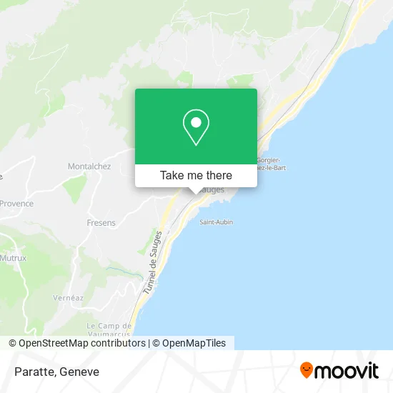 Paratte map