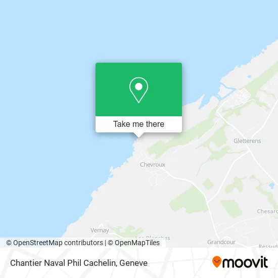 Chantier Naval Phil Cachelin map