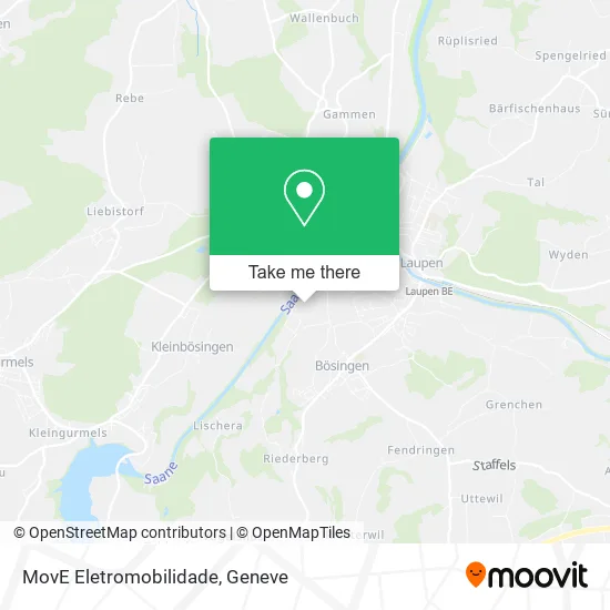 MovE Eletromobilidade map