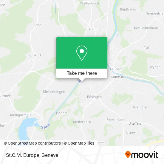 St.C.M. Europe map