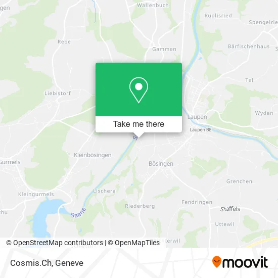 Cosmis.Ch map
