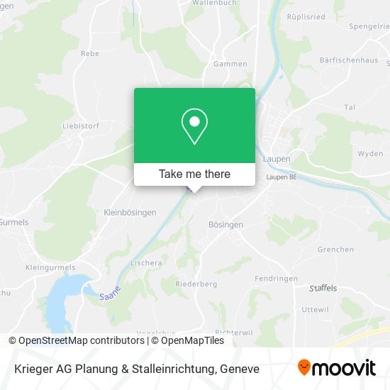 Krieger AG Planung & Stalleinrichtung map