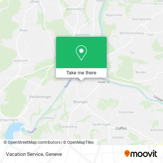Vacation Service map