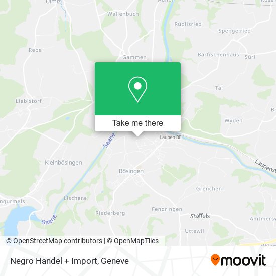 Negro Handel + Import map