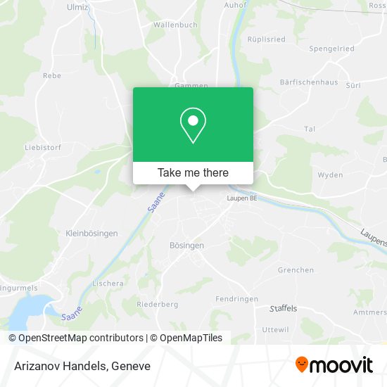 Arizanov Handels map