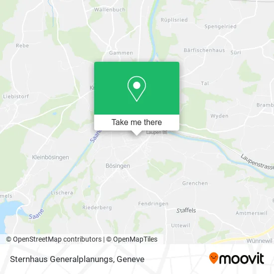 Sternhaus Generalplanungs map