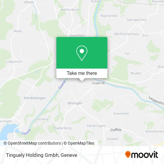 Tinguely Holding Gmbh map