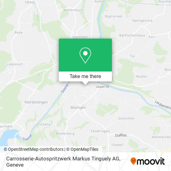 Carrosserie-Autospritzwerk Markus Tinguely AG map