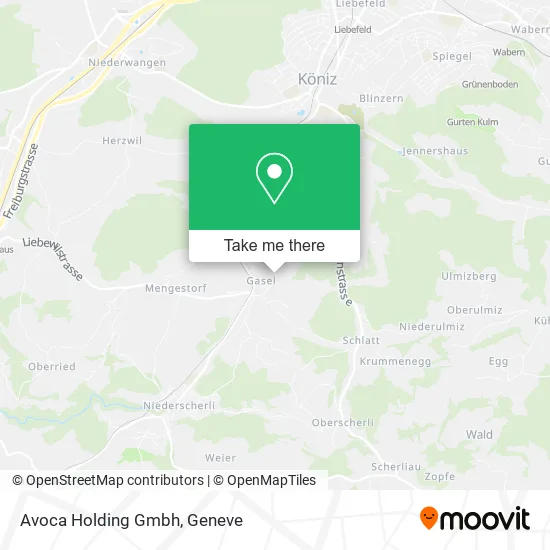Avoca Holding Gmbh map