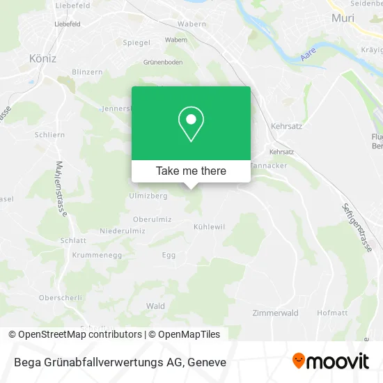 Bega Grünabfallverwertungs AG map
