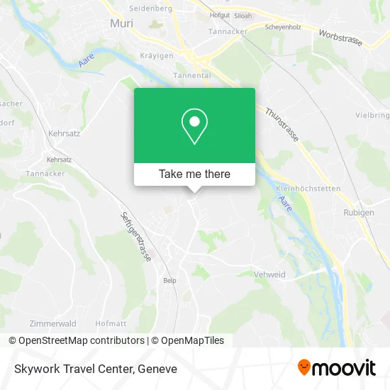Skywork Travel Center map