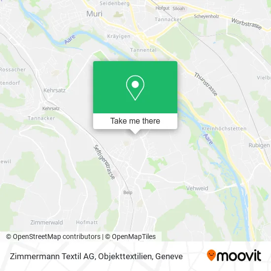 Zimmermann Textil AG, Objekttextilien map