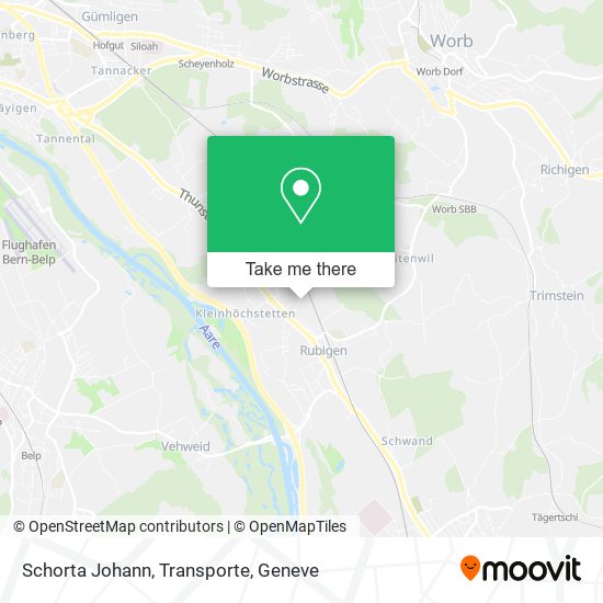 Schorta Johann, Transporte map