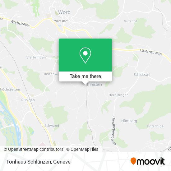 Tonhaus Schlünzen map