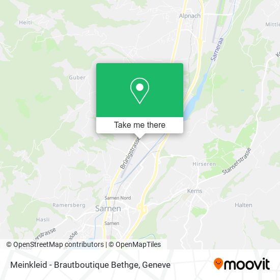 Meinkleid - Brautboutique Bethge map