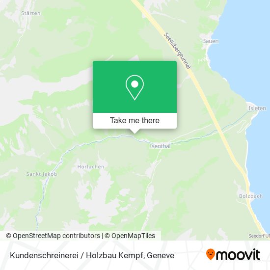 Kundenschreinerei / Holzbau Kempf map