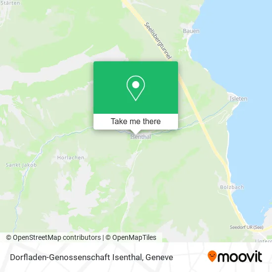 Dorfladen-Genossenschaft Isenthal map