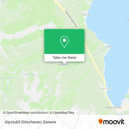Alpstubli Gitschenen map
