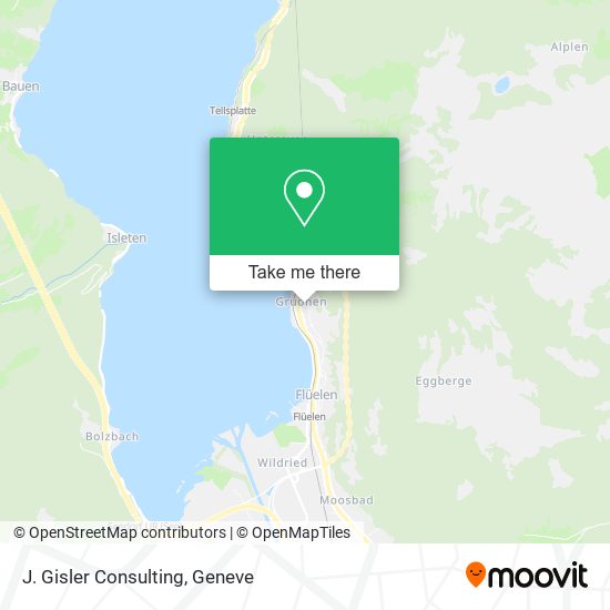 J. Gisler Consulting map