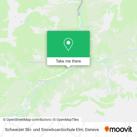 Schweizer Ski- und Snowboardschule Elm map