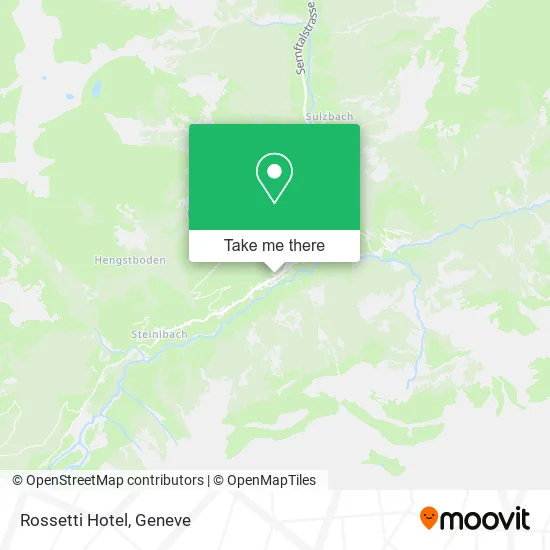 Rossetti Hotel map
