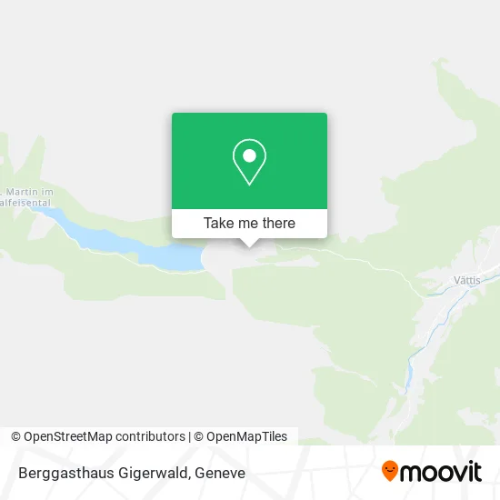 Berggasthaus Gigerwald map