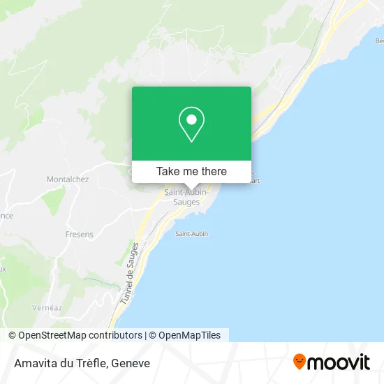 Amavita du Trèfle map