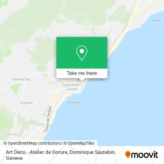 Art Deco - Atelier de Dorure, Dominique Sautebin map
