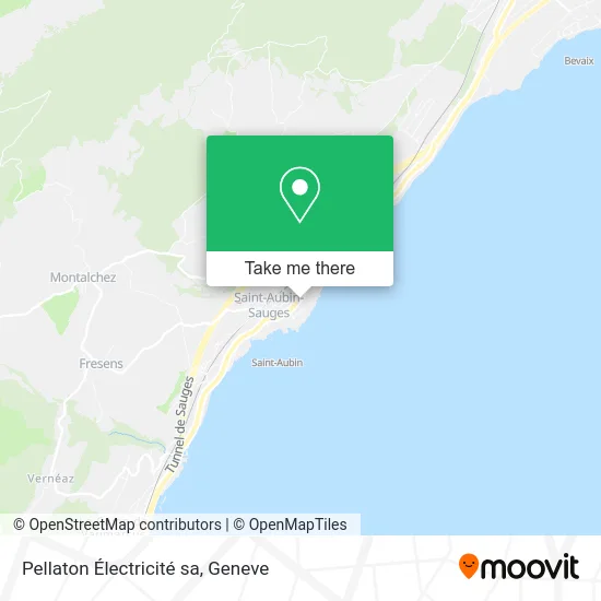 Pellaton Électricité sa map