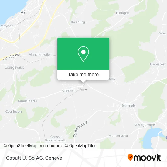 Casutt U. Co AG map