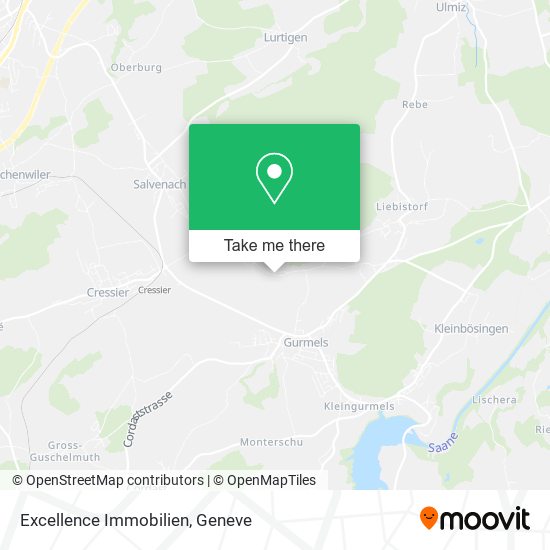 Excellence Immobilien map