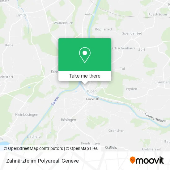 Zahnärzte im Polyareal map