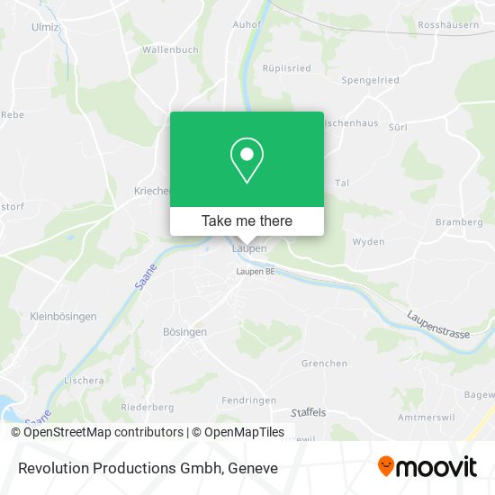 Revolution Productions Gmbh map