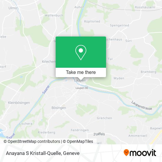 Anayana S Kristall-Quelle map