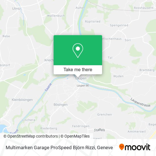 Multimarken Garage ProSpeed Björn Rizzi map