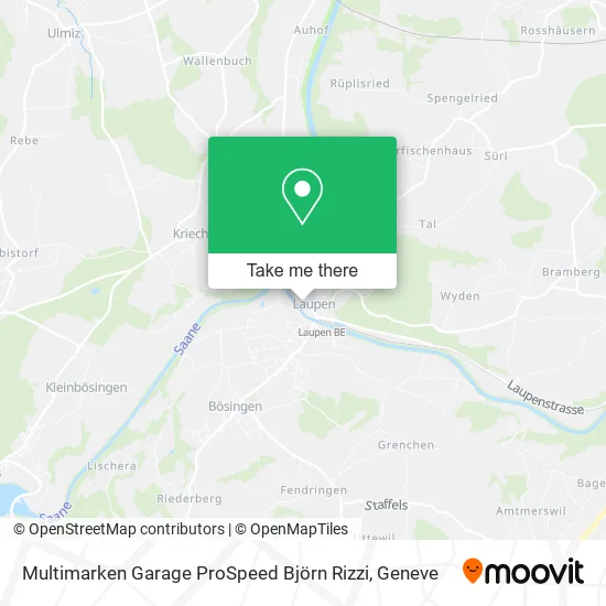 Multimarken Garage ProSpeed Björn Rizzi map