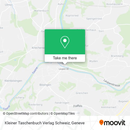 Kleiner Taschenbuch Verlag Schweiz map