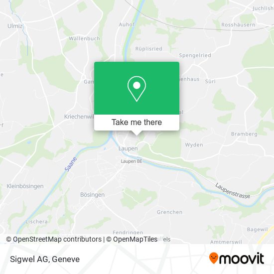 Sigwel AG map