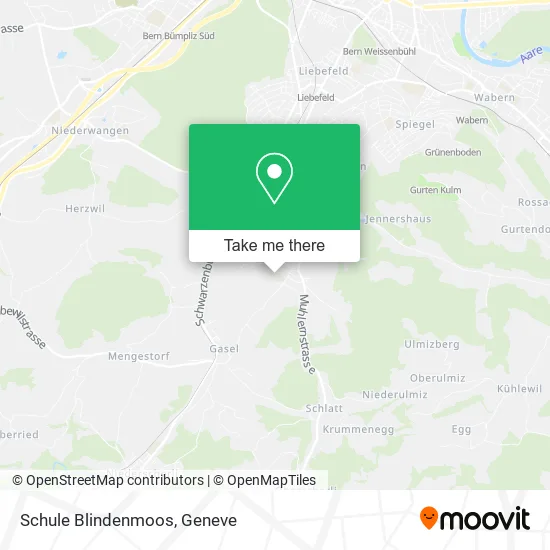 Schule Blindenmoos map